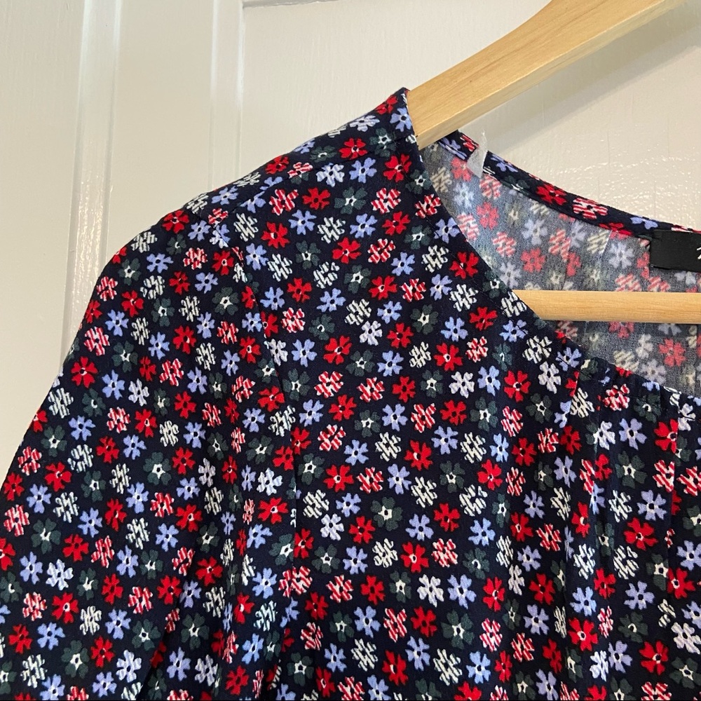 Madewell Stanza Ruffle hem top - Picture 3 of 5